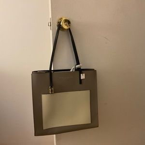Marc Jacob’s Grind Colorblock Leather Tote Bag